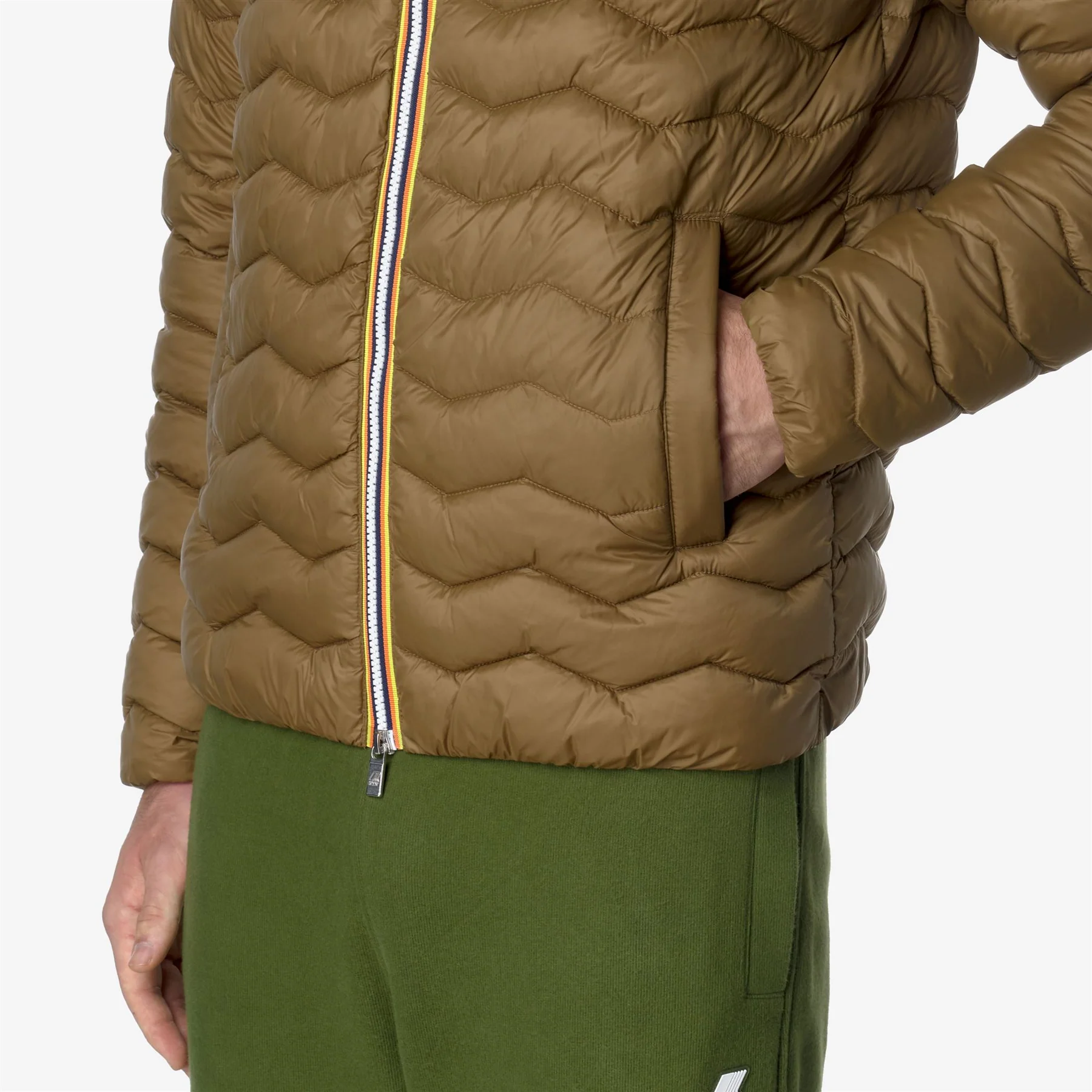 Куртка K-Way Jack Quilted Warm Brown Corda