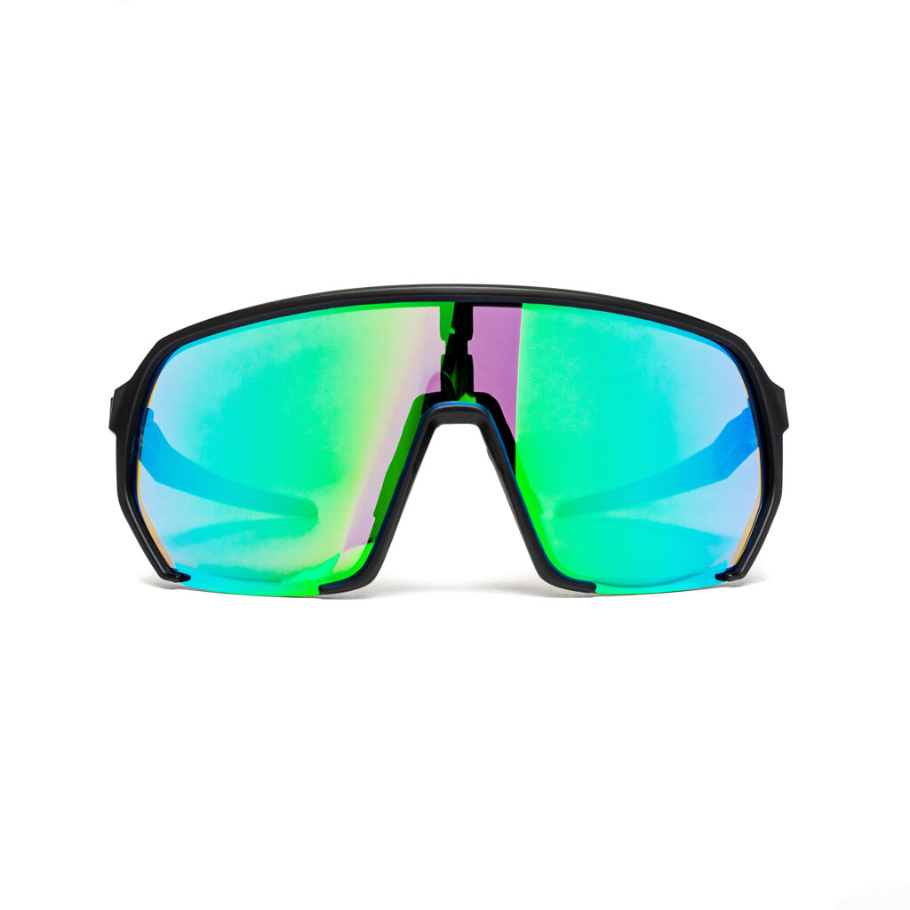 Очки Horsefeathers Archie Black/Mirror Green