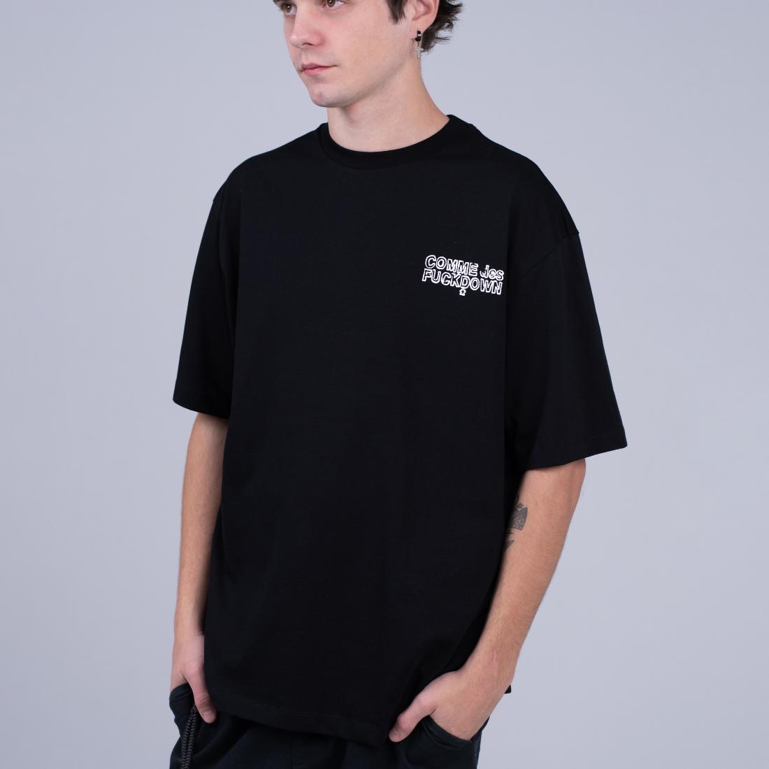 Футболка Comme Des Fuckdown CFABM01368 Black