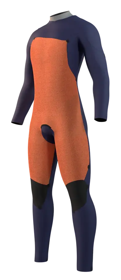 Гидрокостюм M Mystic Star Fullsuit 5/3mm Fzip 26 Navy