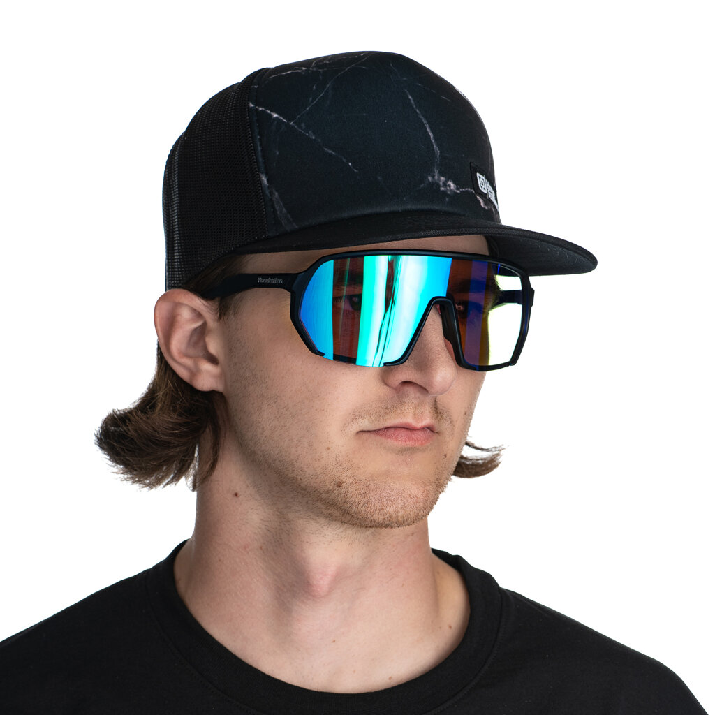 Очки Horsefeathers Archie Black/Mirror Green