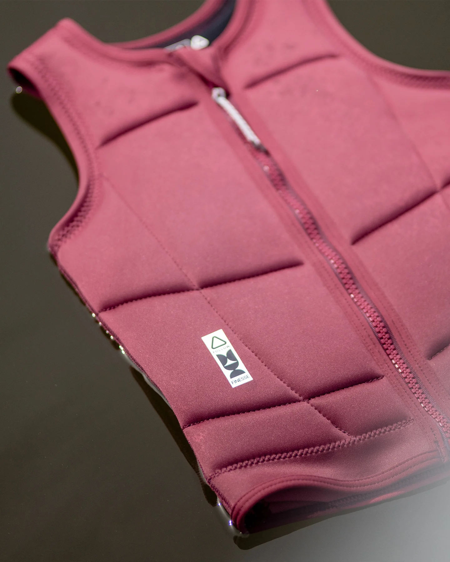 Жилет водный Ж Follow Finesse Impact Vest 26 Maroon