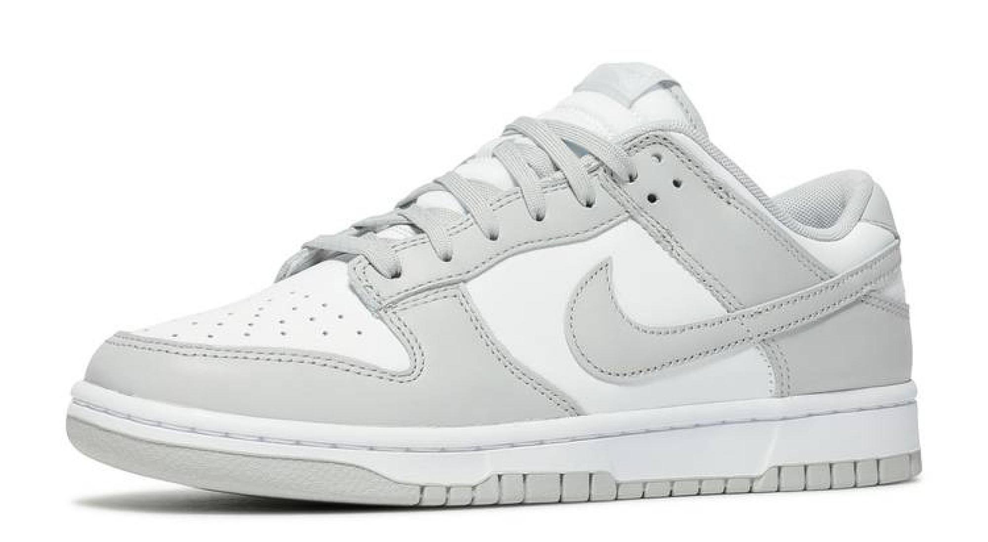 Кеды Nike Dunk Low Retro White/Grey Fog
