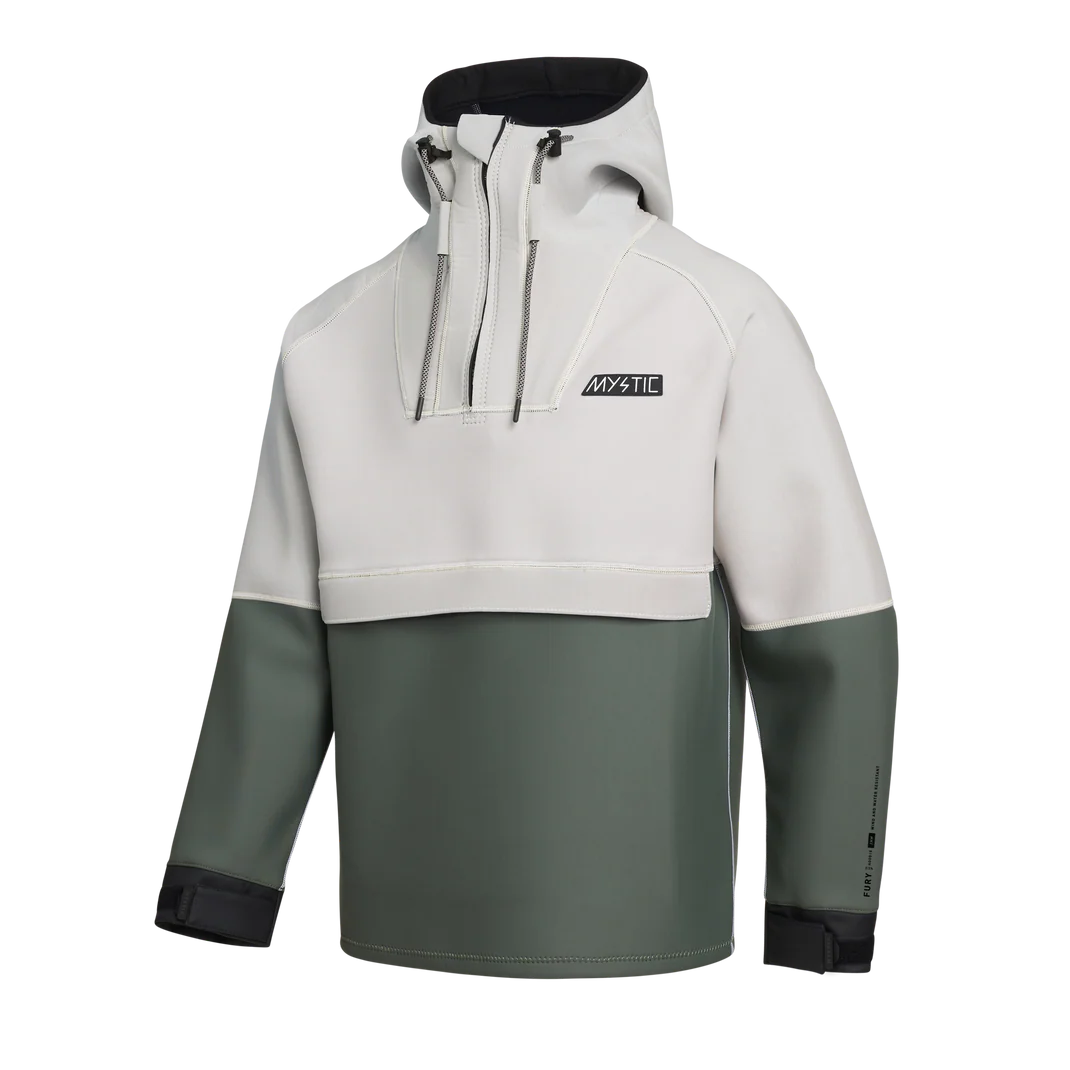 Гидрокуртка Mystic Fury Neoprene Hoodie 3/2mm 26 Dark Olive
