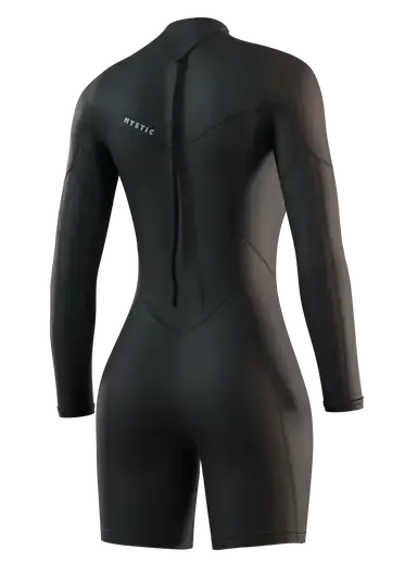 Гидрокостюм Ж Mystic Brand Longarm Shorty 3/2mm Bzip Flatlock (WS) Black