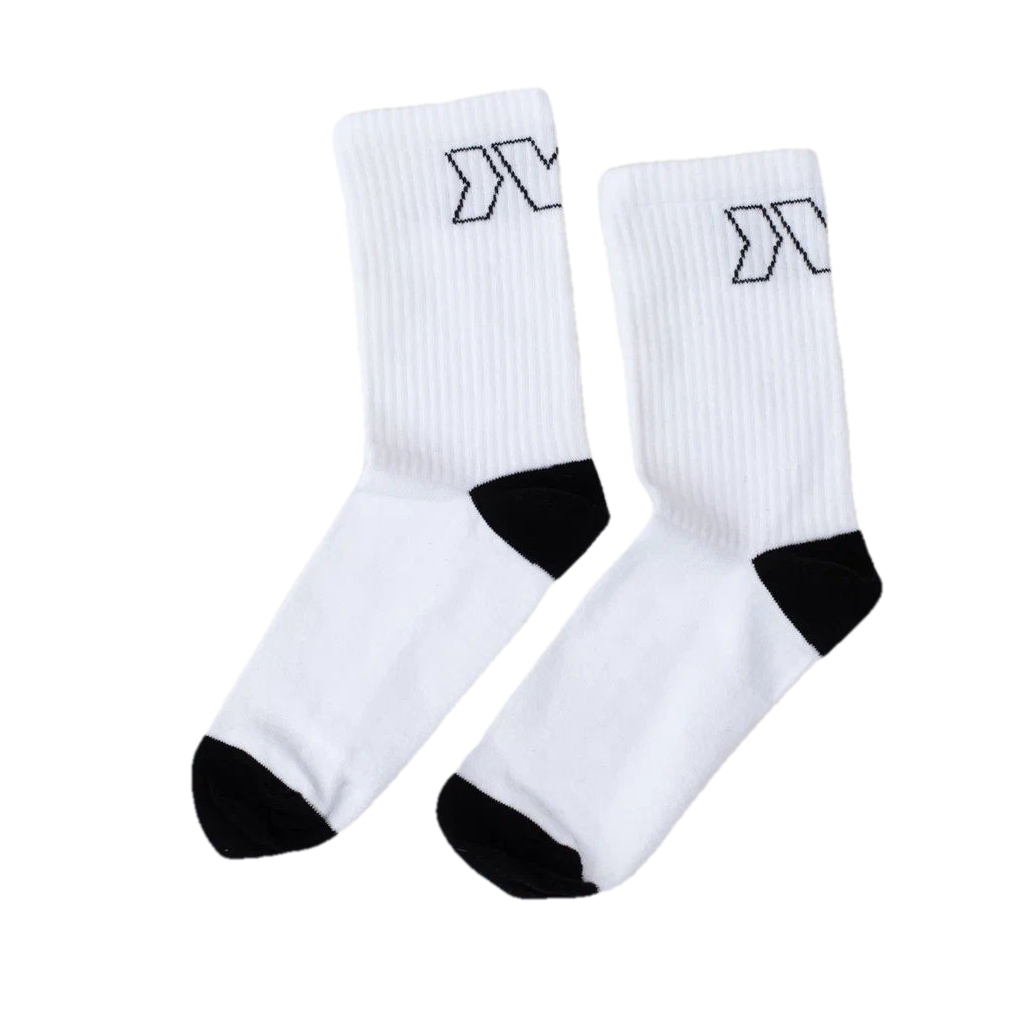 Носки KINGWINCH Back Logo High White