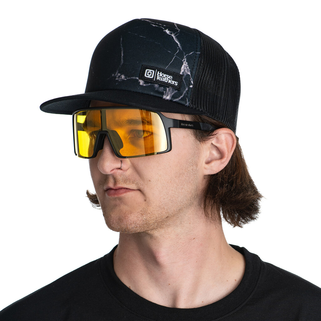 Очки Horsefeathers Magnum Photochromic Matt Black/Yellow