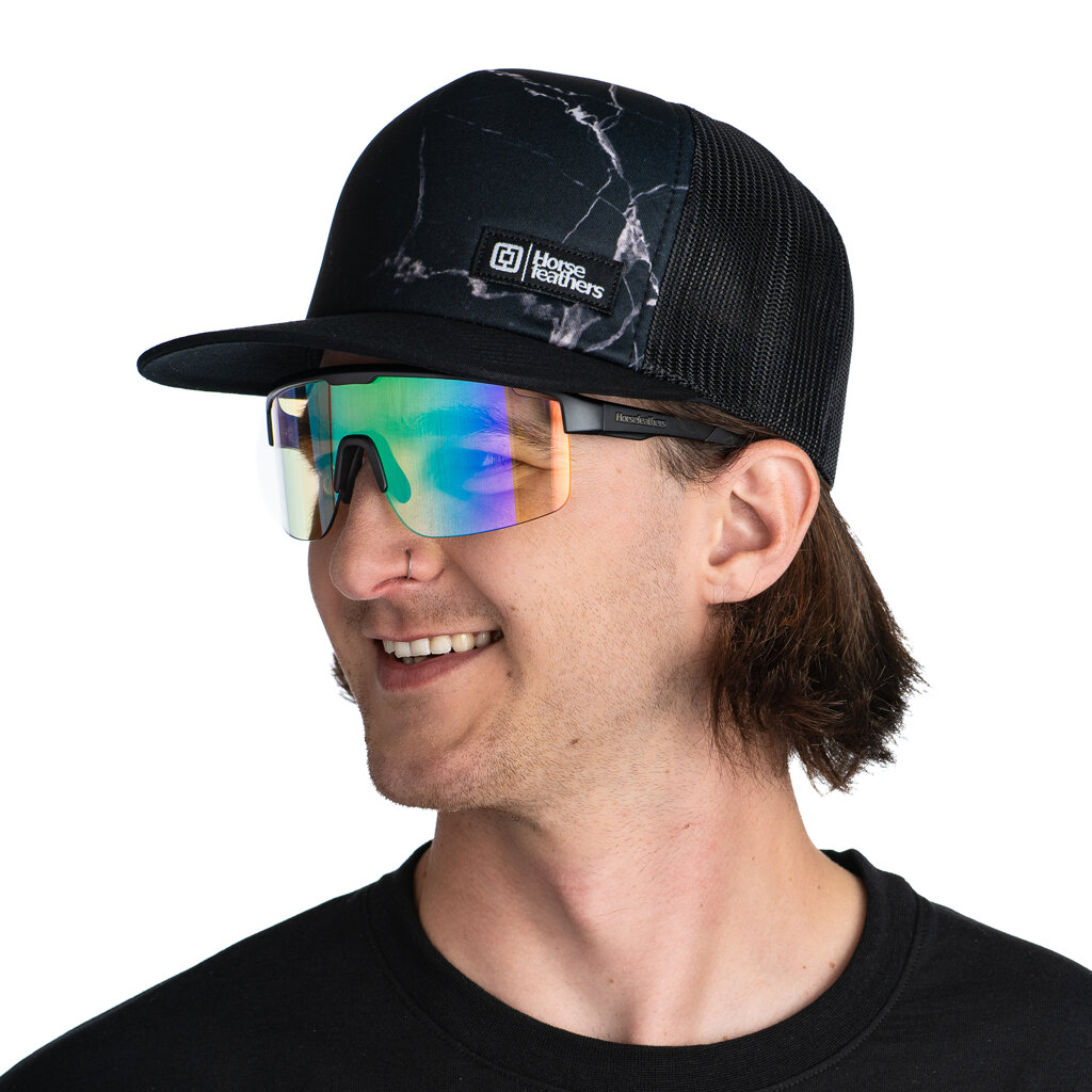 Очки Horsefeathers Scorpio Photochromic Matt Black/Mirror Green