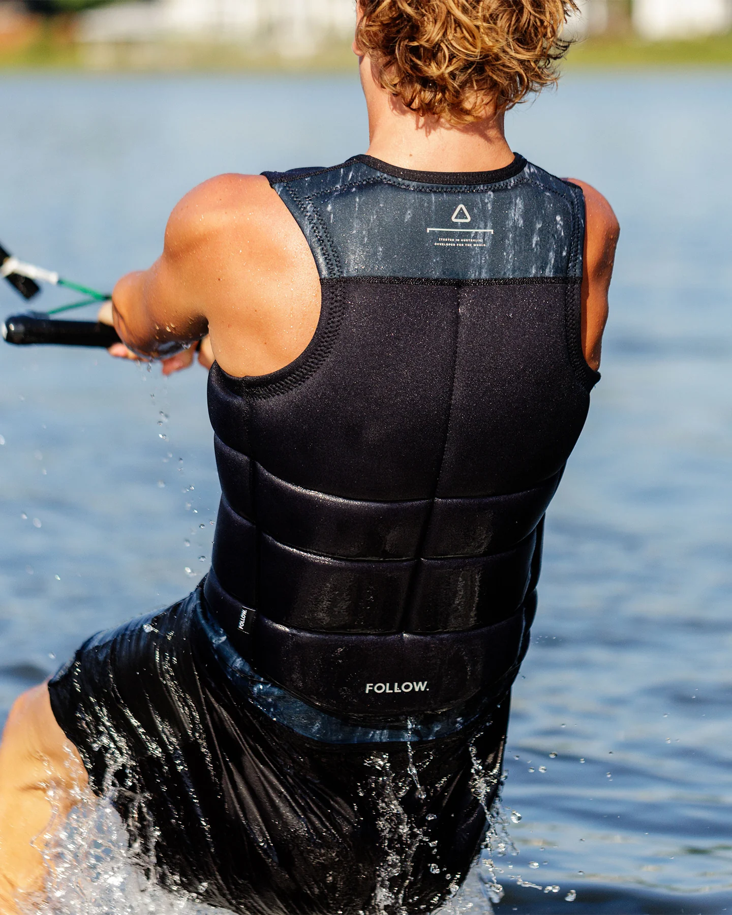 Жилет водный Follow Affiliate Impact Vest 26 Black/Black