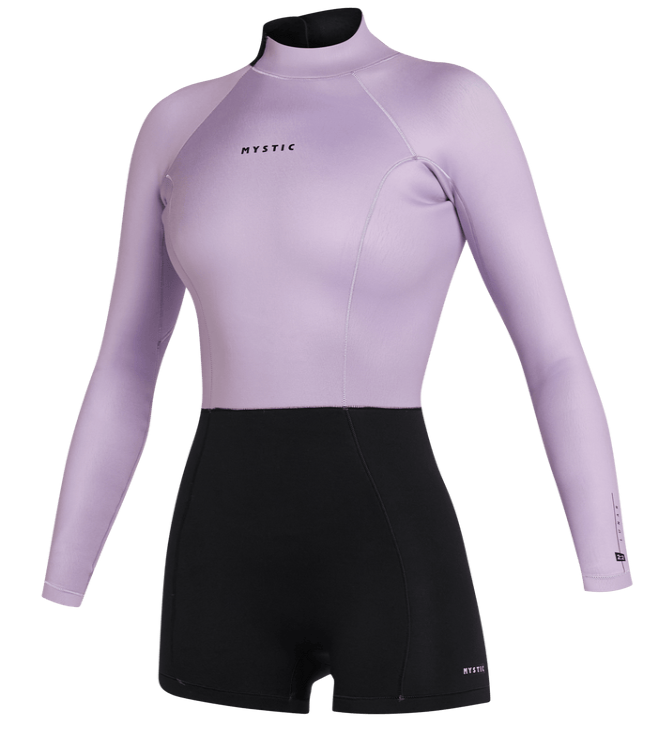 Гидрокостюм Ж Mystic Lunar Longarm Shorty 2/2mm Bzip (WS) Pink/Purple