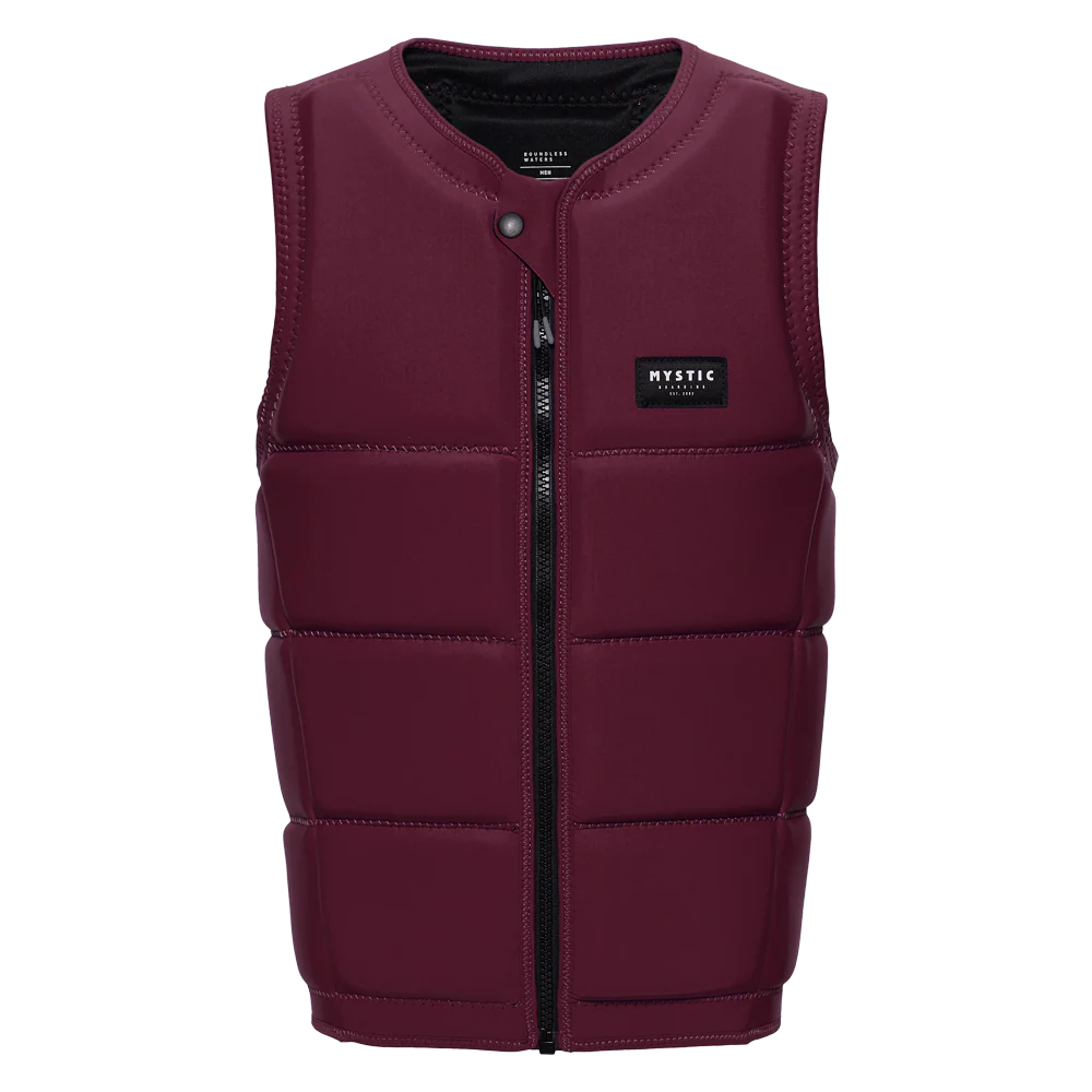 Жилет водный Mystic Star Impact Vest Fzip Wake 26 Oxblood Red