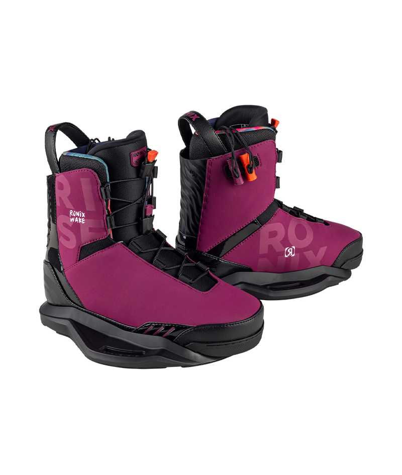 Крепления для вейкборда Ж Ronix Rise Intuition+ 2026 Merlot/Peach