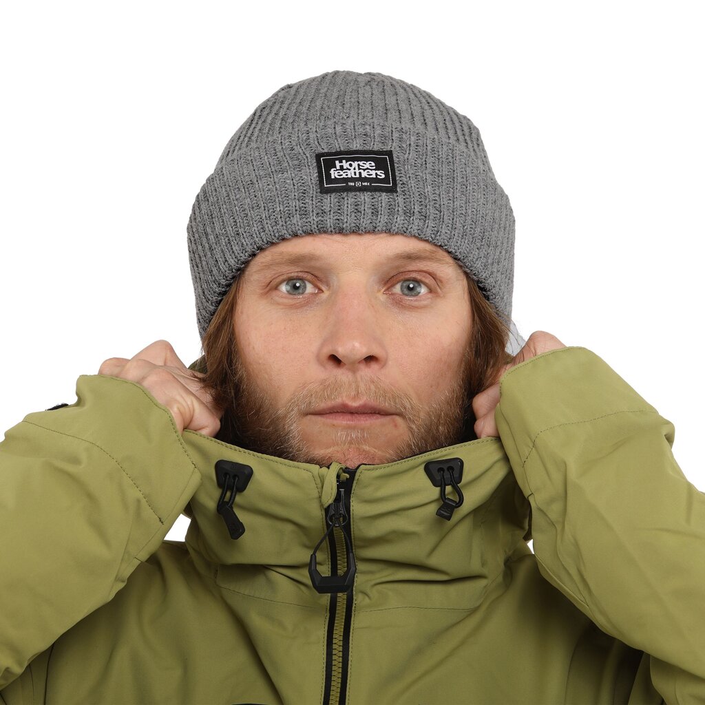 Шапка Horsefeathers Gaine Beanie Gray Melange