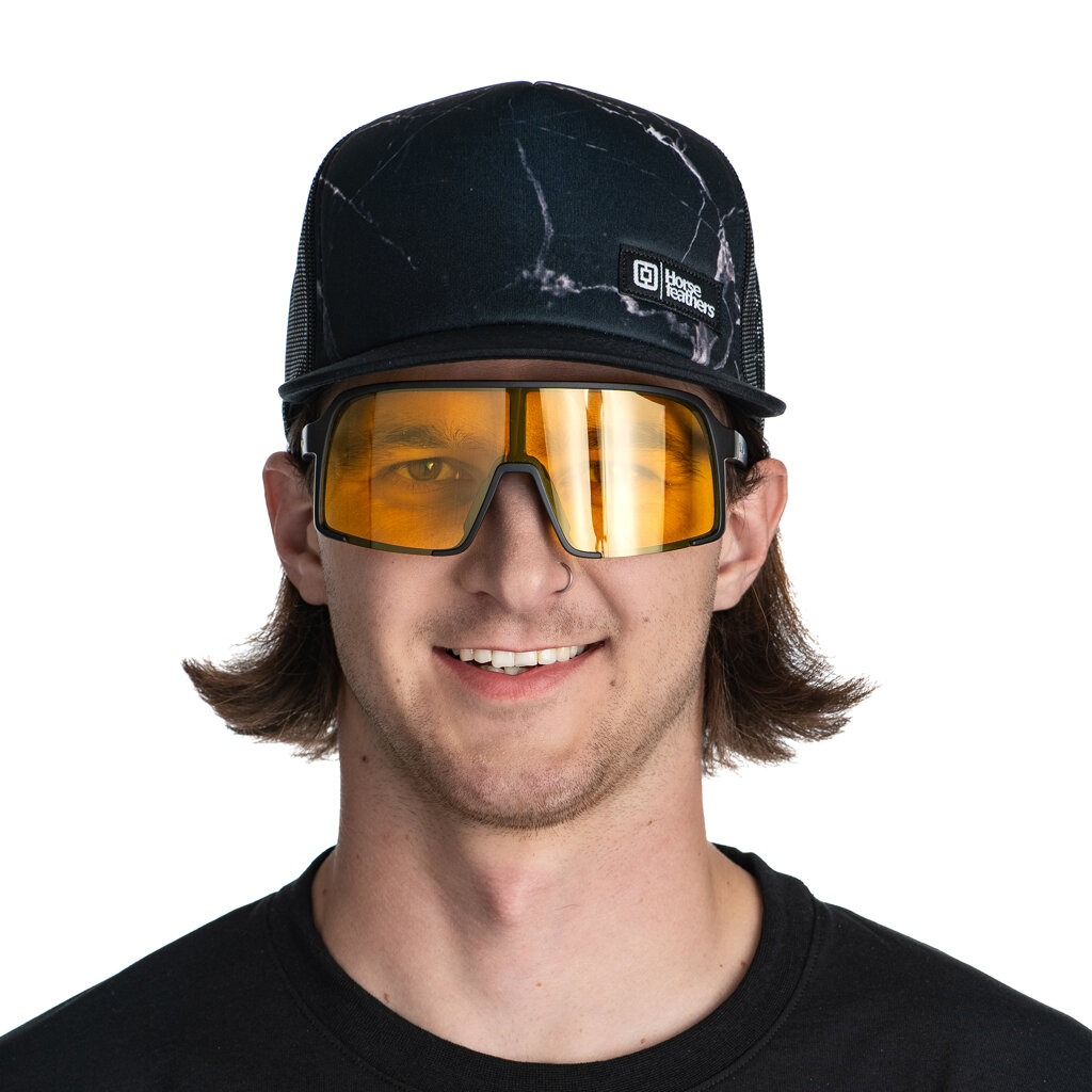 Очки Horsefeathers Magnum Photochromic Matt Black/Yellow