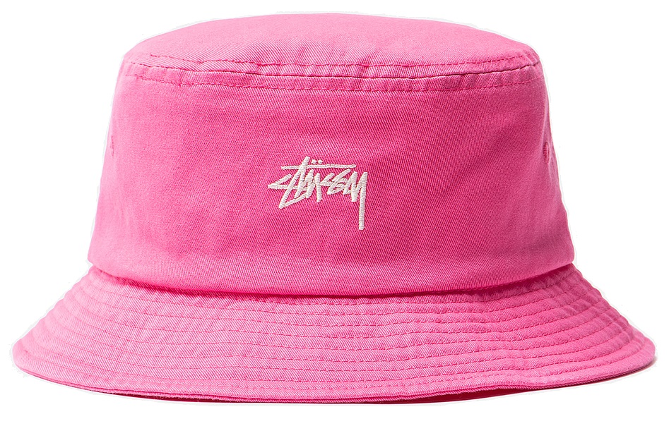Панама Stussy Washed Stock Magenta