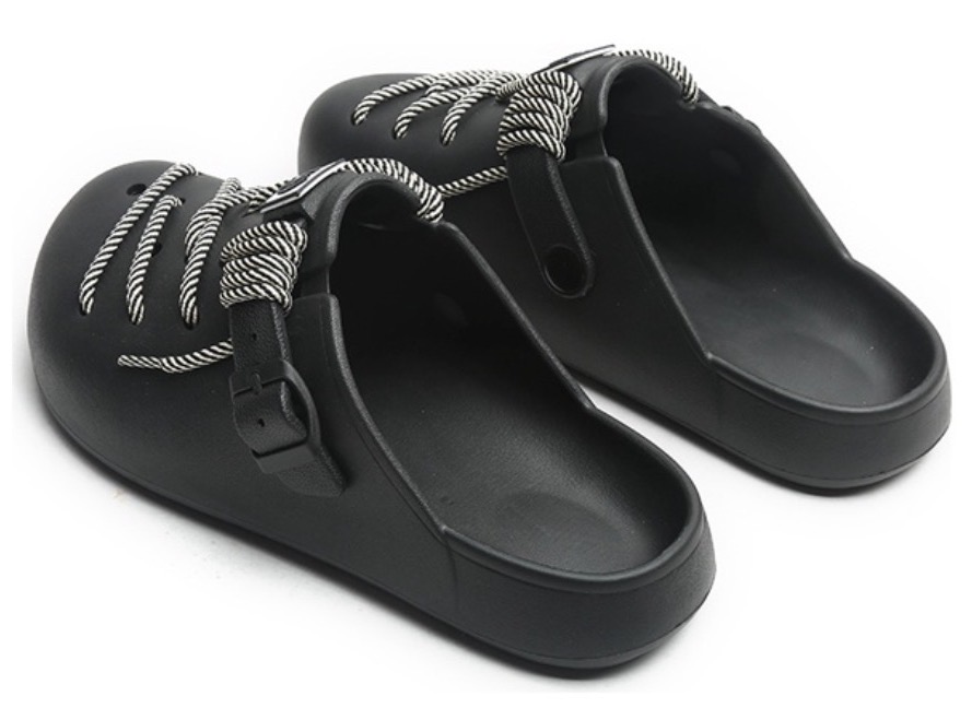 Сабо Jifffly Hole Slippers Black