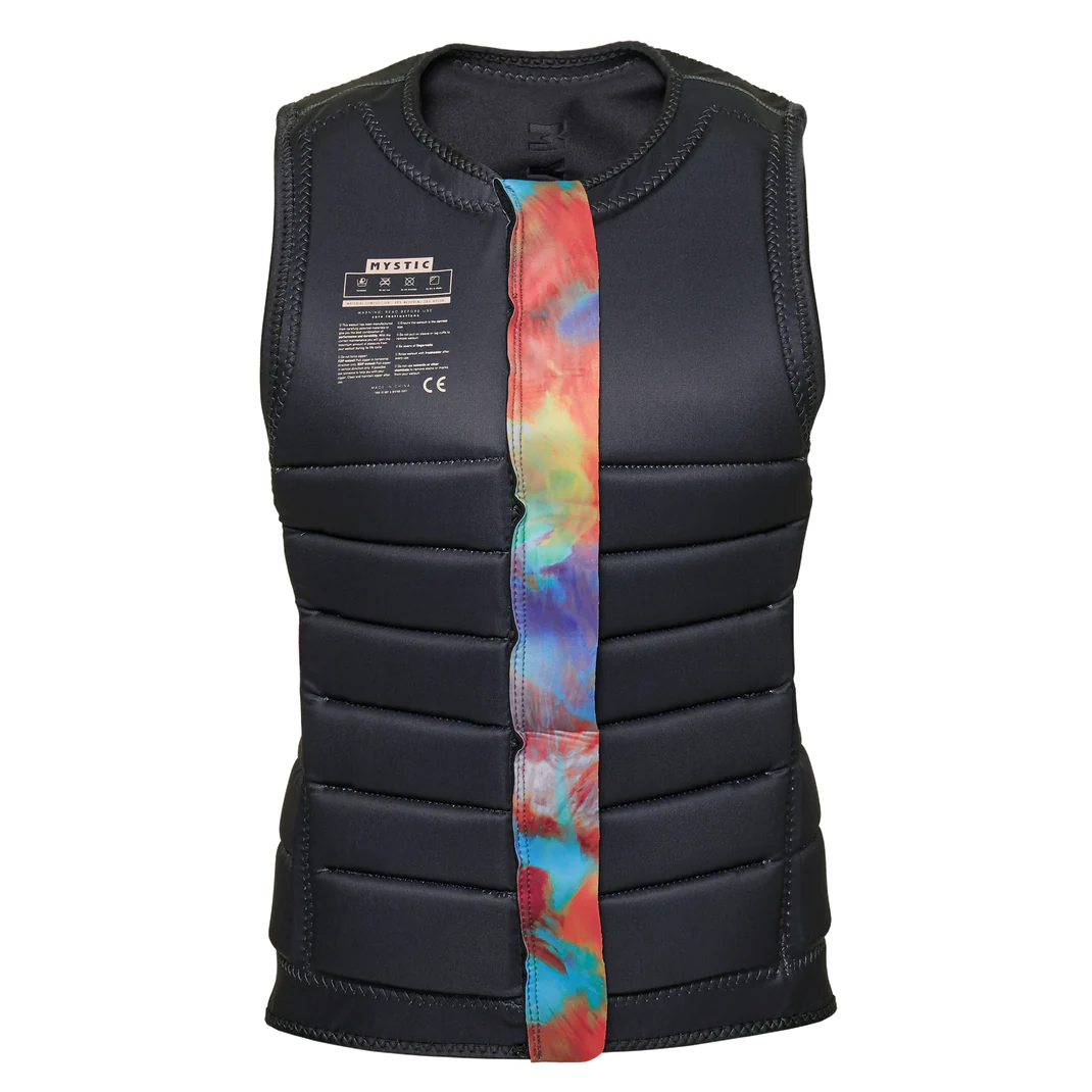 Жилет водный ж Mystic Juice Impact Vest Fzip Wake Dark Grey