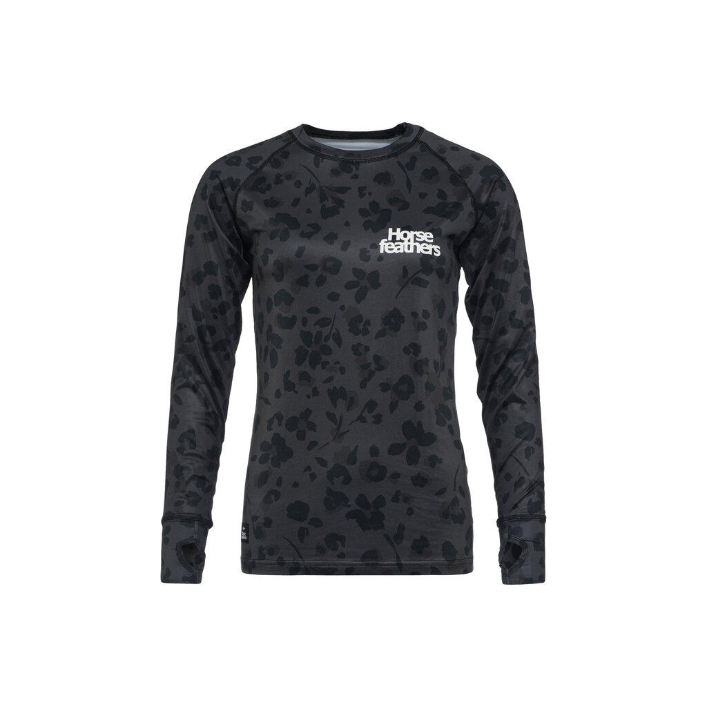 Термокофта Ж Horsefeathers Mirra Tech Tee Floral Cheetah