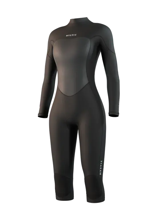 Гидрокостюм Ж Mystic Brand Longarm Shortleg 3/2mm Bzip Flatlock (WS) Black