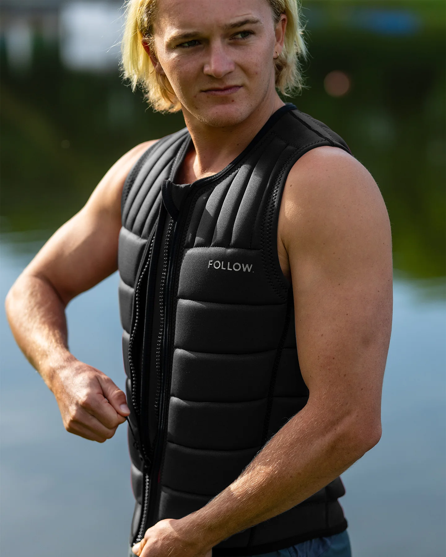 Жилет водный Follow Total Impact Vest 26 Dark Grey