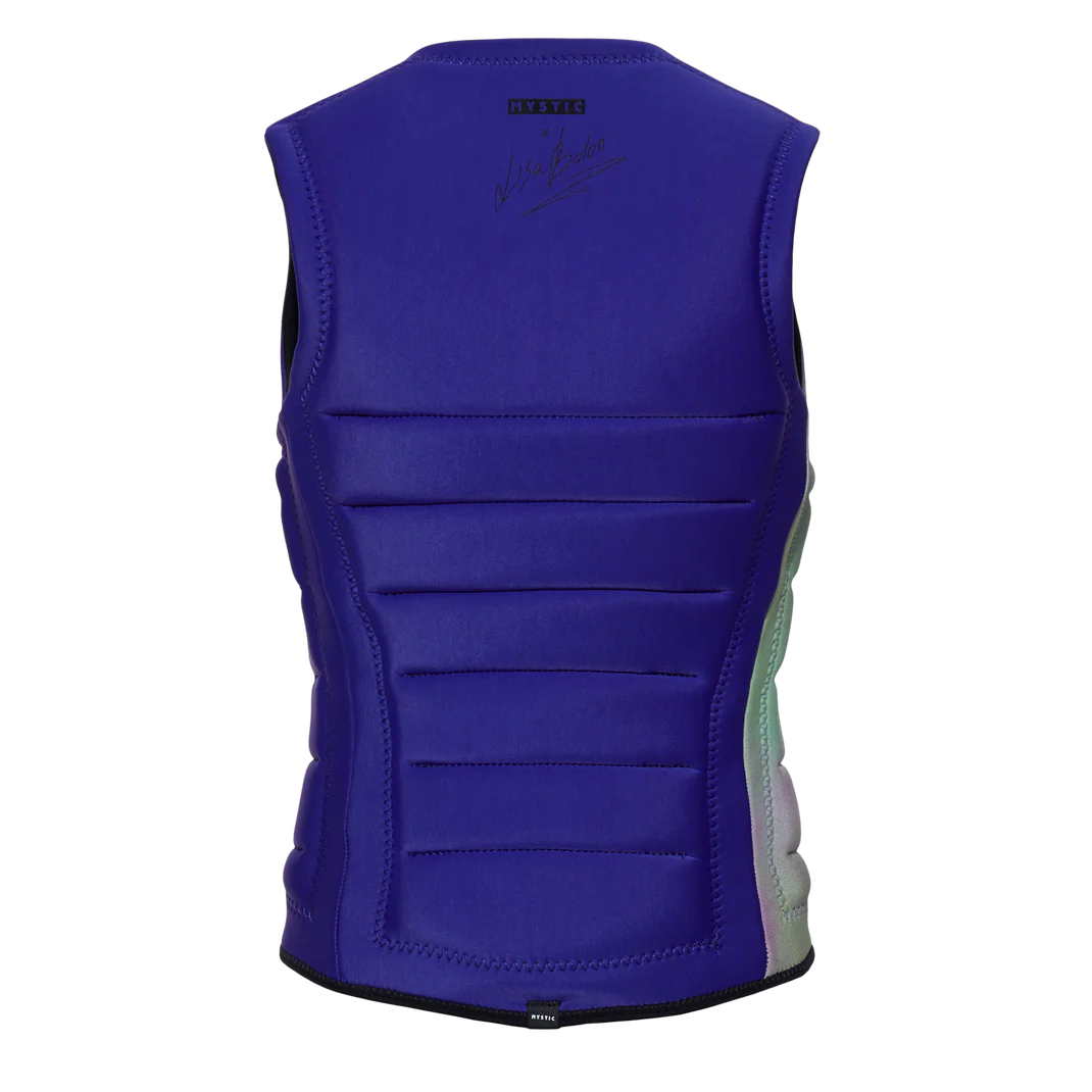 Жилет водный ж Mystic Zodiac Impact Vest Fzip Wake Black/Purple