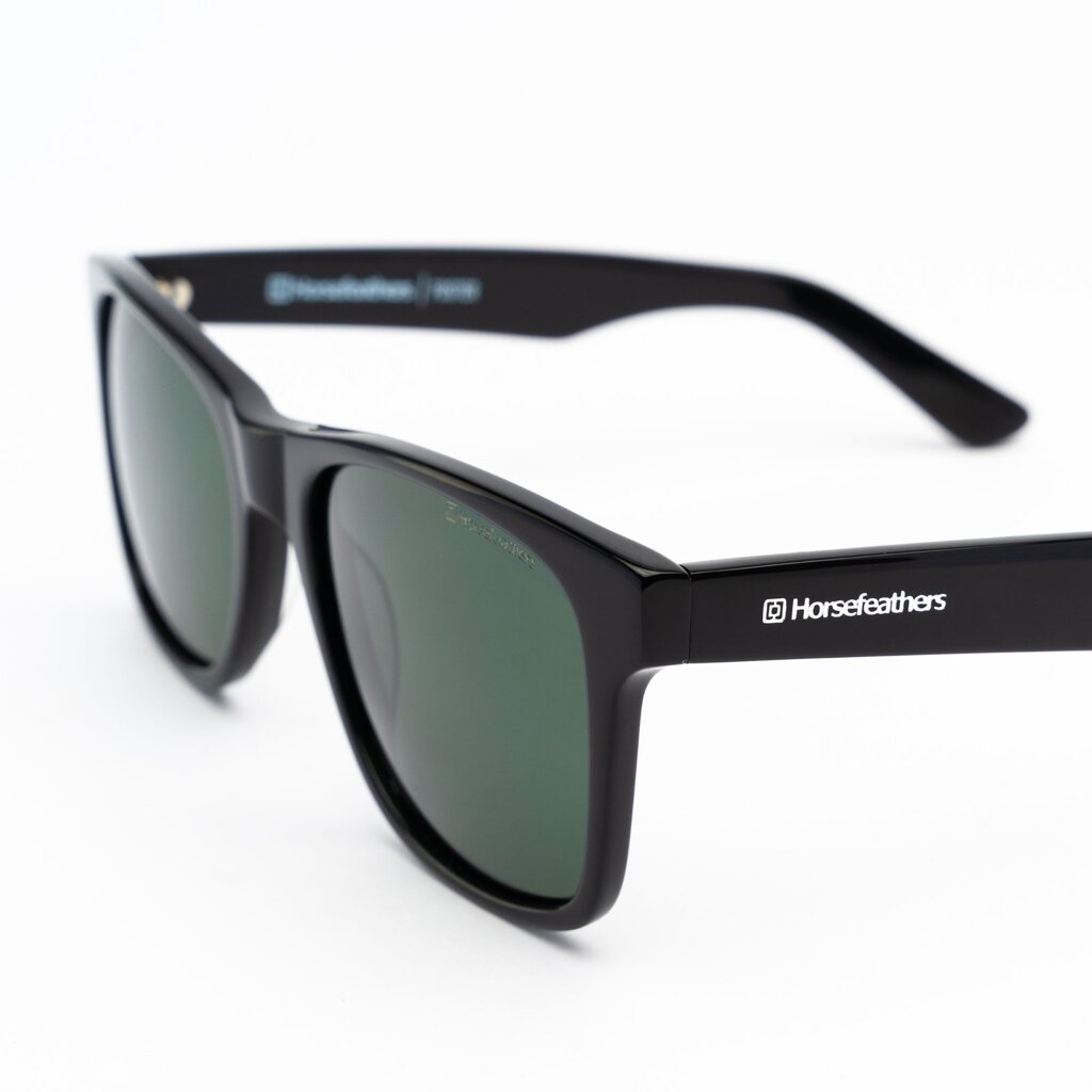 Очки Horsefeathers Foster Gloss Black/Gray Green