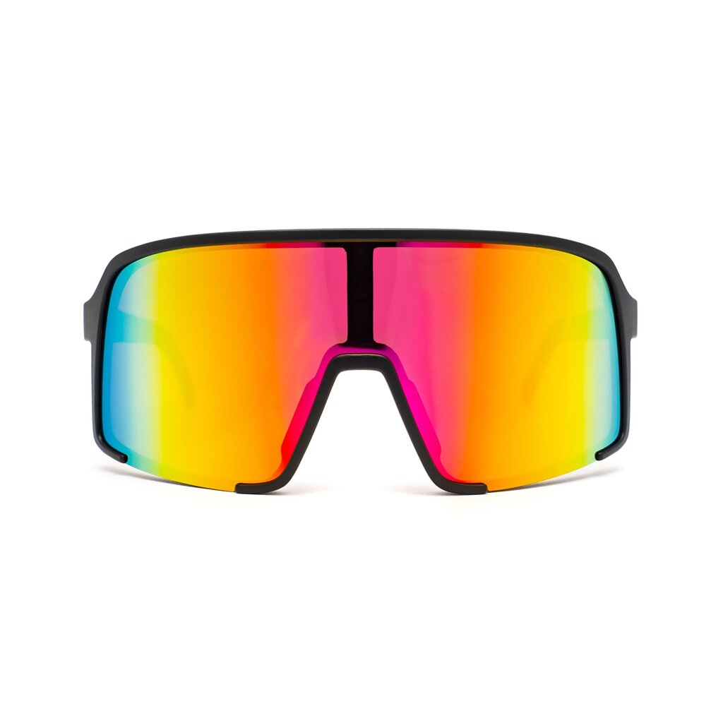 Очки Horsefeathers Magnum Matt Black/Mirror Red