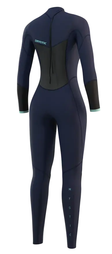 Гидрокостюм Ж Mystic Brand Fullsuit 3/2mm Bzip Flatlock Night Blue