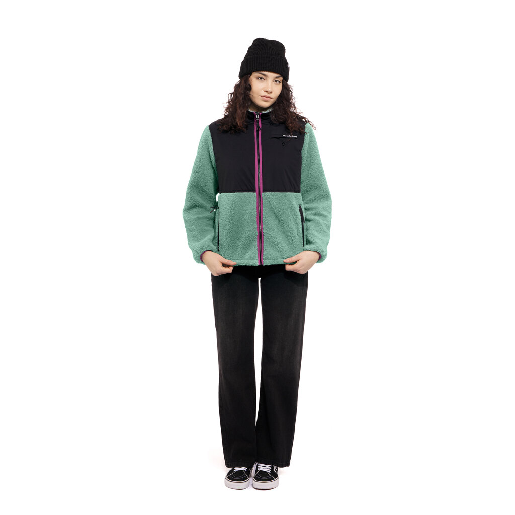 Кофта Ж Horsefeathers Gema Fleece Sweatshirt Iceberg Green