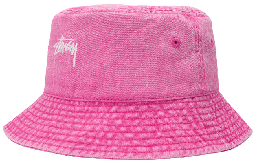 Панама Stussy Washed Stock Magenta