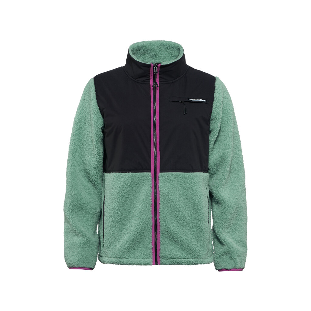 Кофта Ж Horsefeathers Gema Fleece Sweatshirt Iceberg Green