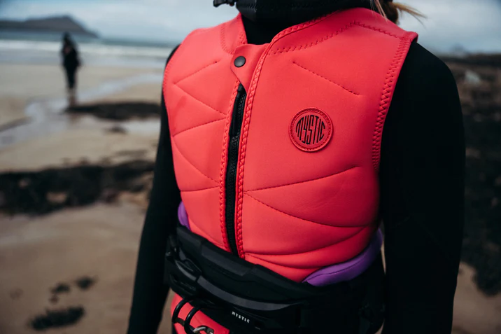 Жилет водный Ж Mystic Ruby Impact Vest Fzip Kite (WS) Sunset Red