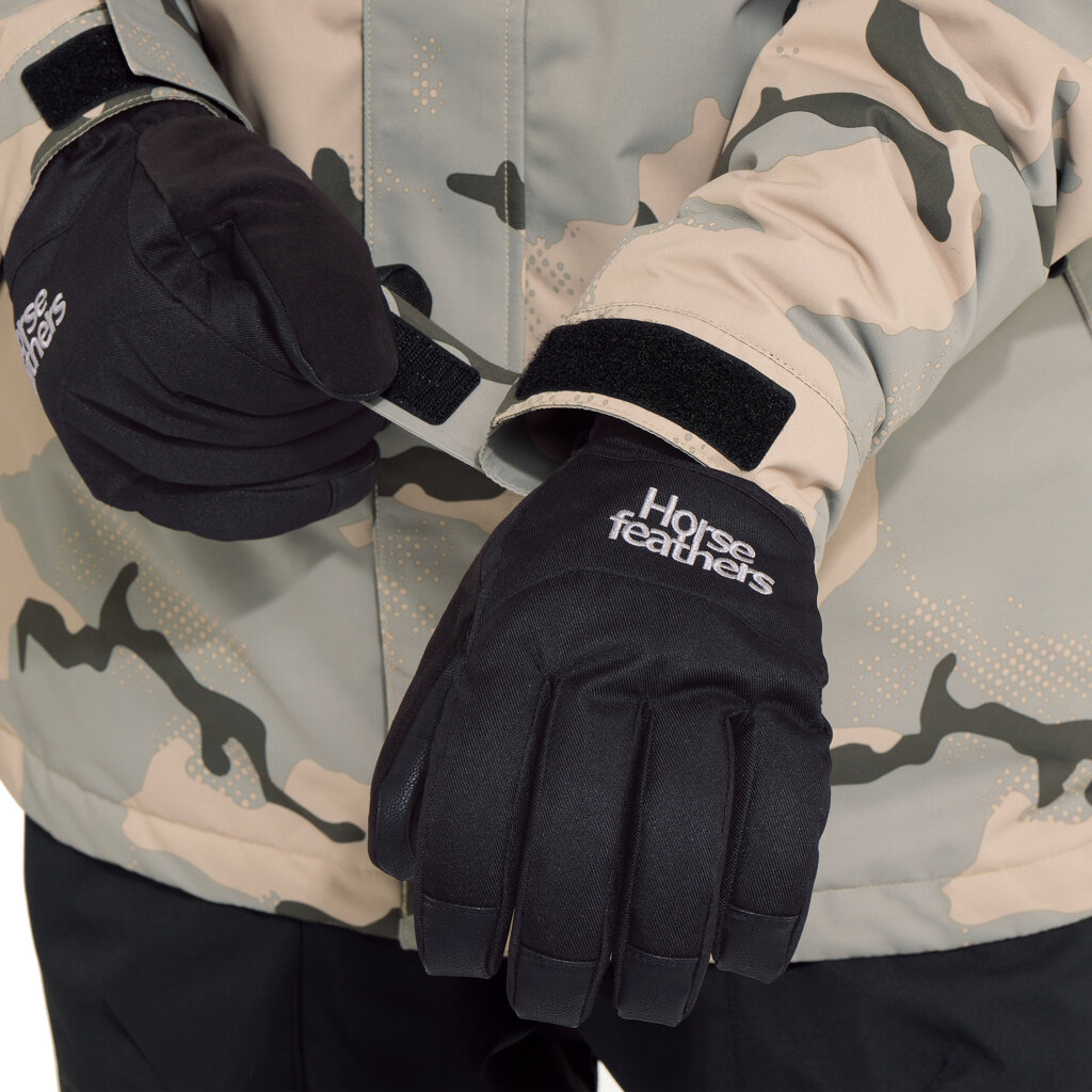 Перчатки Horsefeathers Snyder Gloves Black