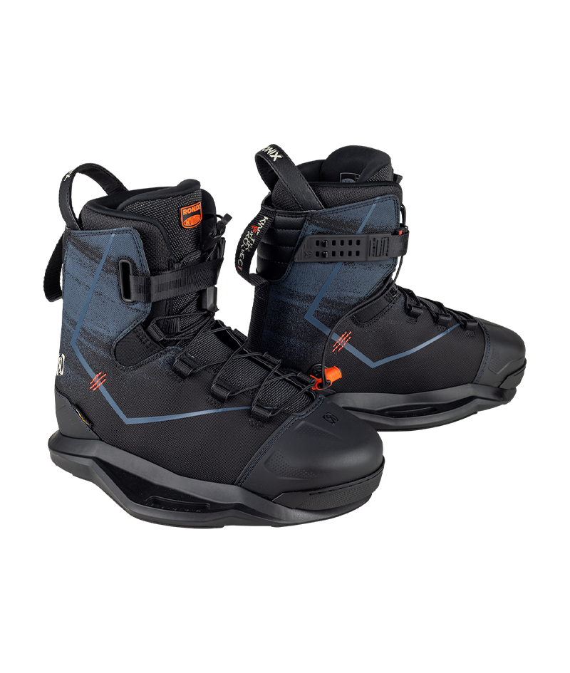 Крепления для вейкборда Ronix Kinetik Project EXP Intuition+ 2026 Black/Charcoal