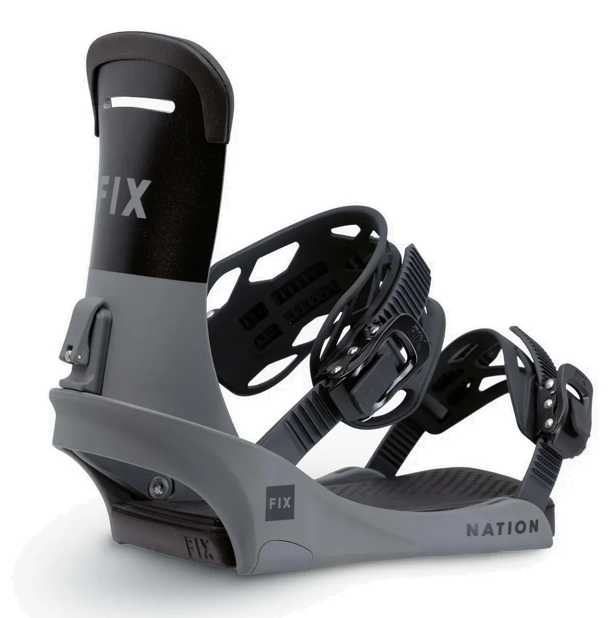 Крепления для Сноуборда Fix Nation Charcoal