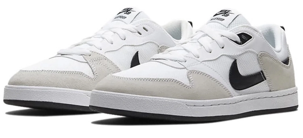 Кеды Nike SB Alleyoop White/Black-White