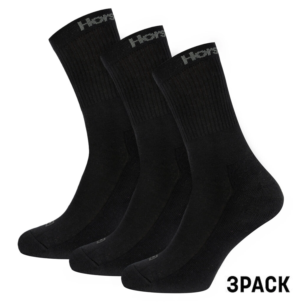 Носки Horsefeathers Delete 3Pack Socks Black