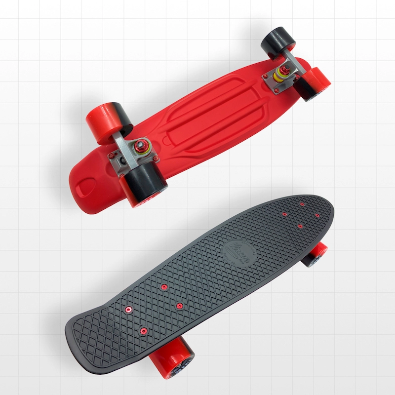 Комплект лонгборд Virage Fishboard V04 Dark Red