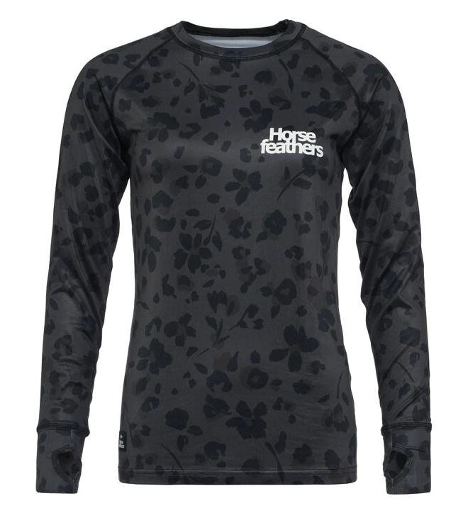 Термокофта Ж Horsefeathers Mirra Tech Tee Floral Cheetah