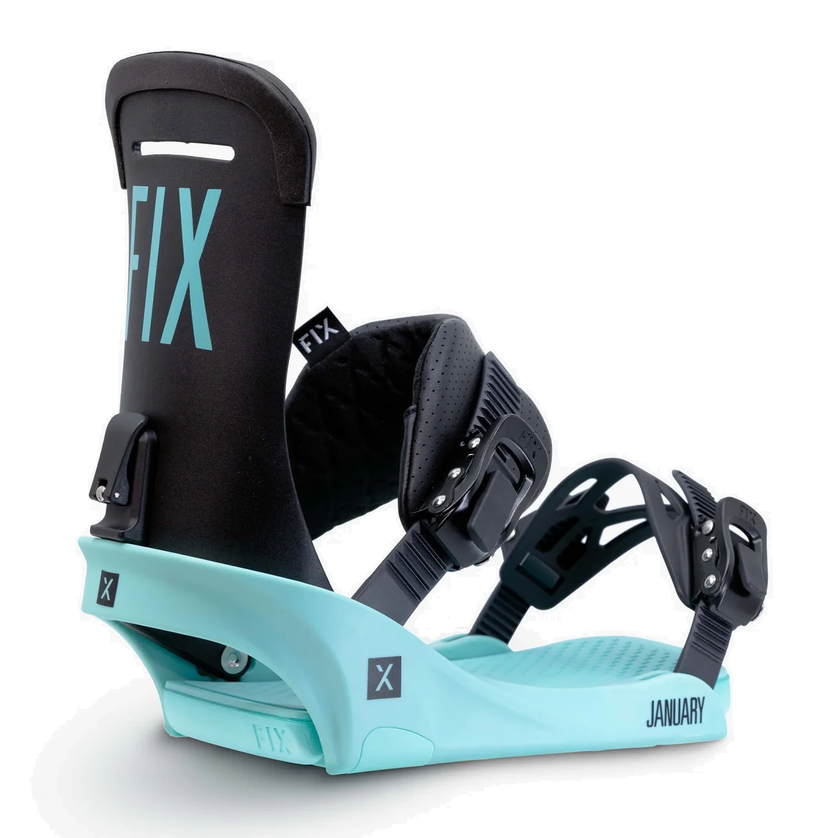 Крепления для Сноуборда ж Fix January Teal