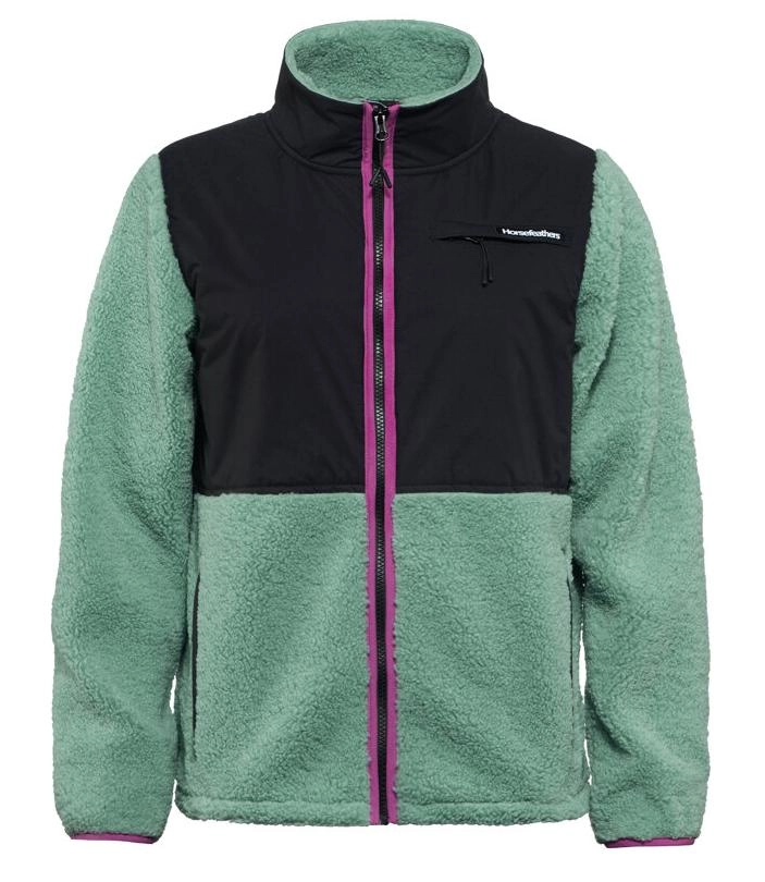 Кофта Ж Horsefeathers Gema Fleece Sweatshirt Iceberg Green