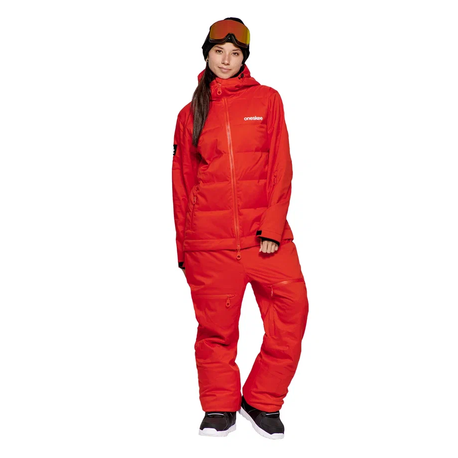 Комбинезон ж Oneskee Puffer Red