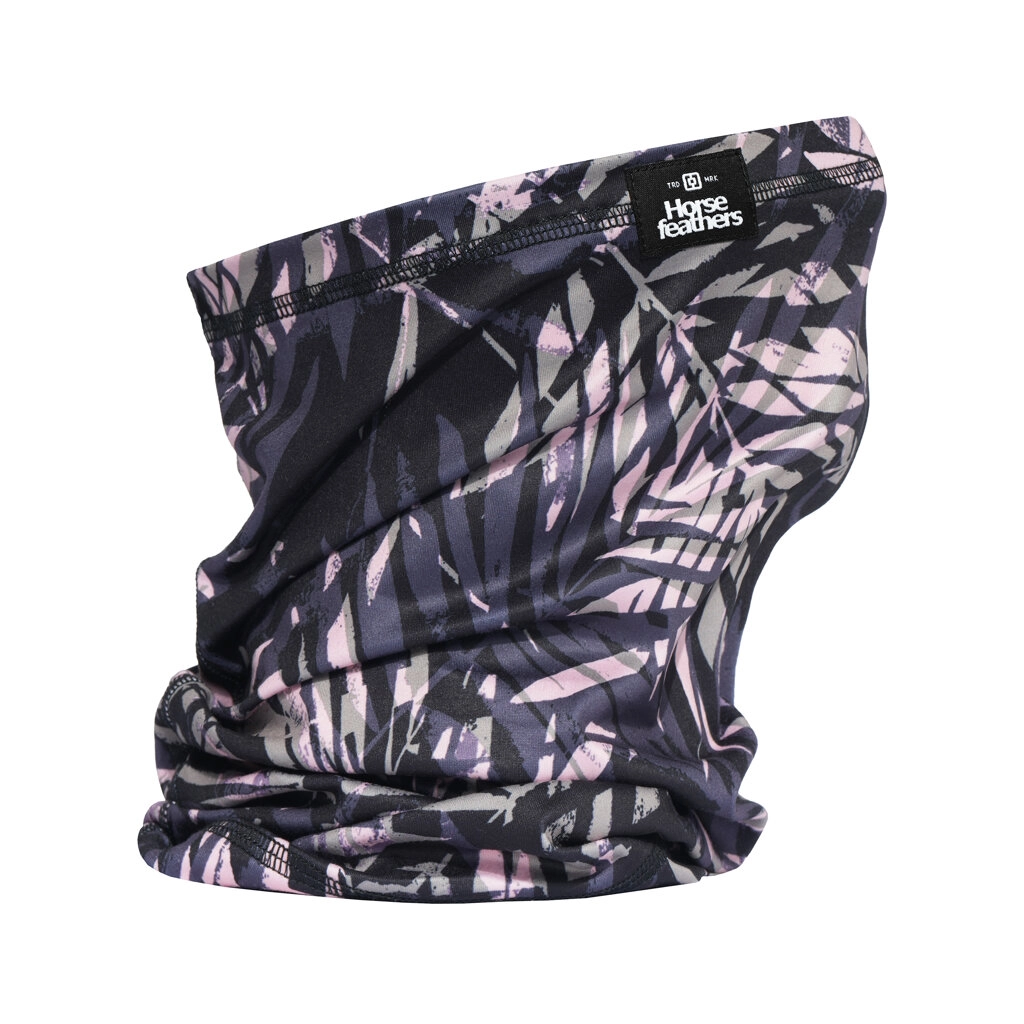 Бафф Ж Horsefeathers Neck Warmer Black Leaves