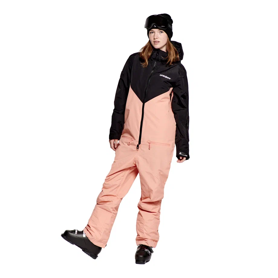 Комбинезон ж Oneskee Mark VII Black/Coral