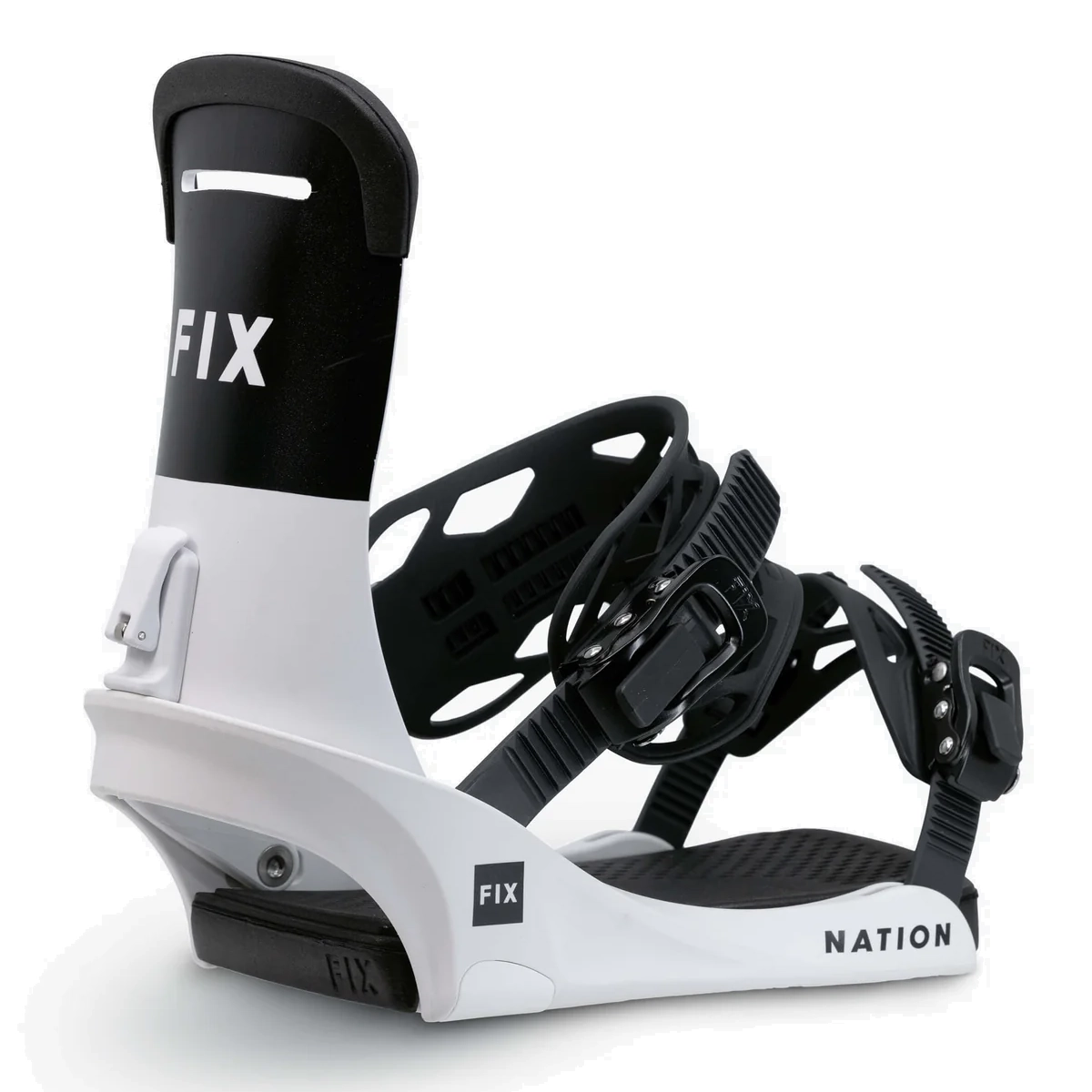 Крепления для Сноуборда Fix Nation White