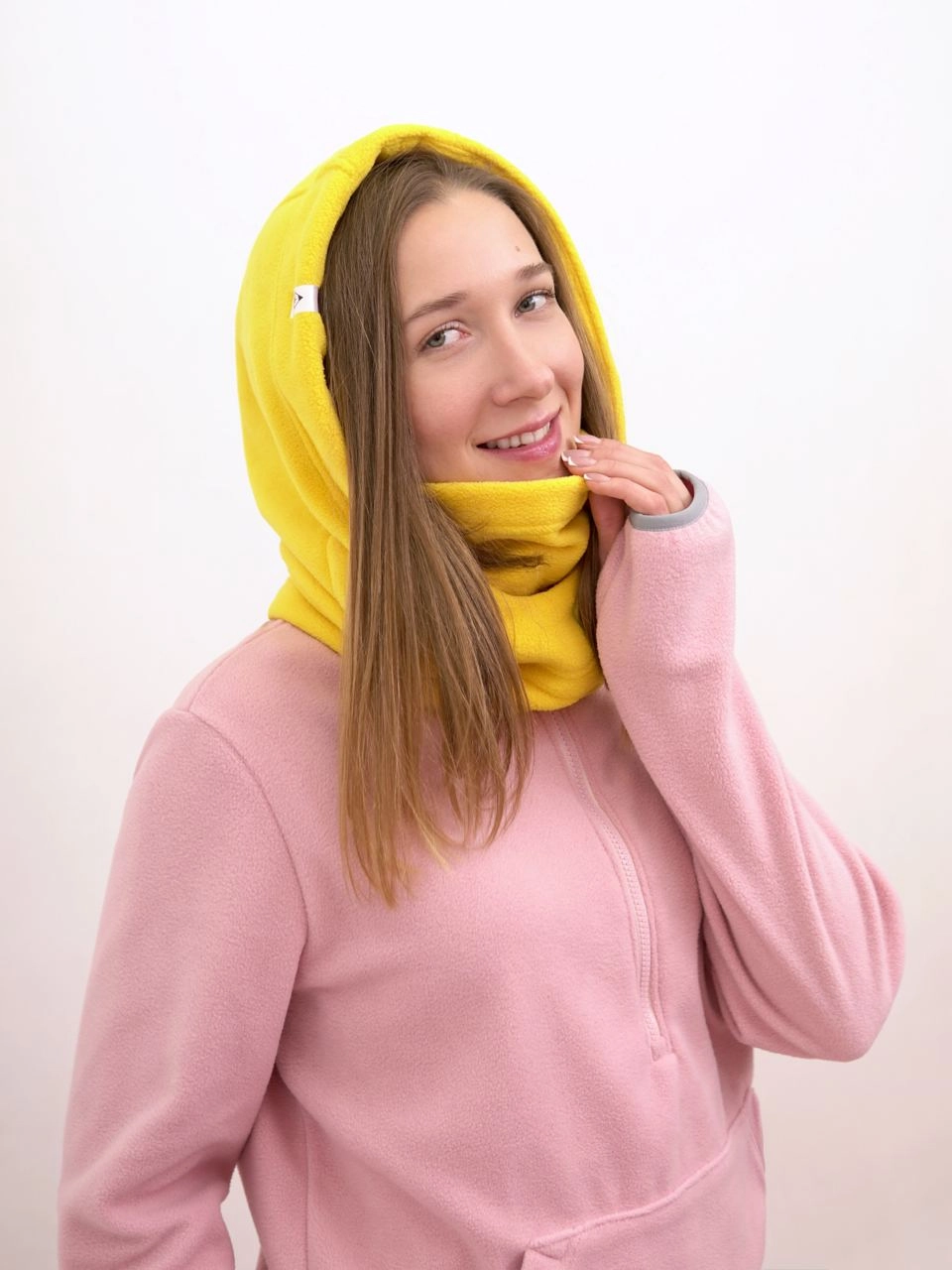 Бафф капюшон Seven Eight Жёлтый 