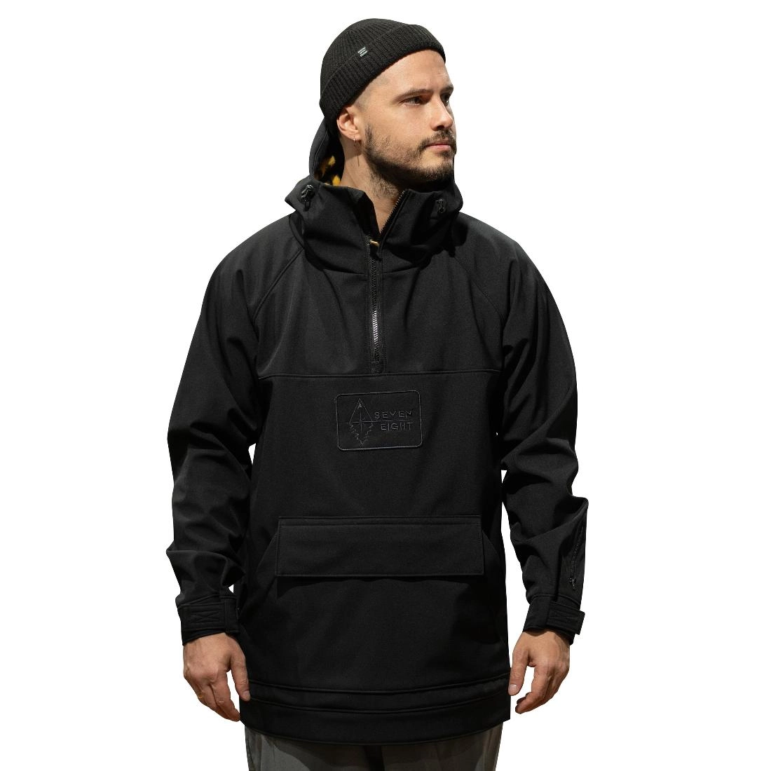 Анорак Seven Eight Softshell Black Leopard