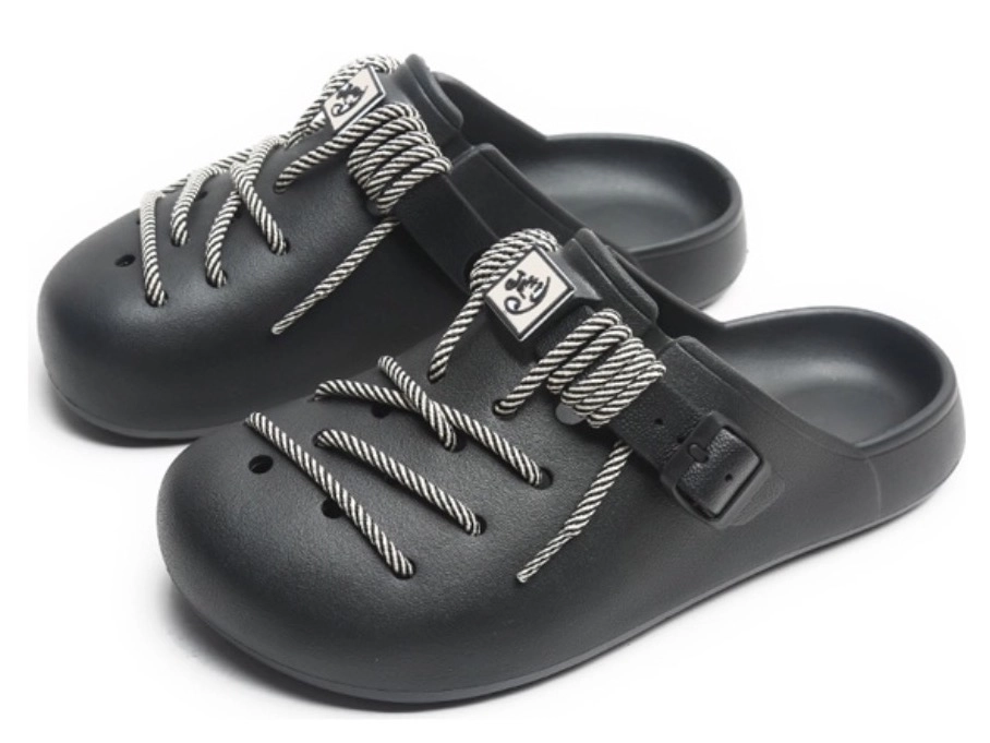 Сабо Jifffly Hole Slippers Black