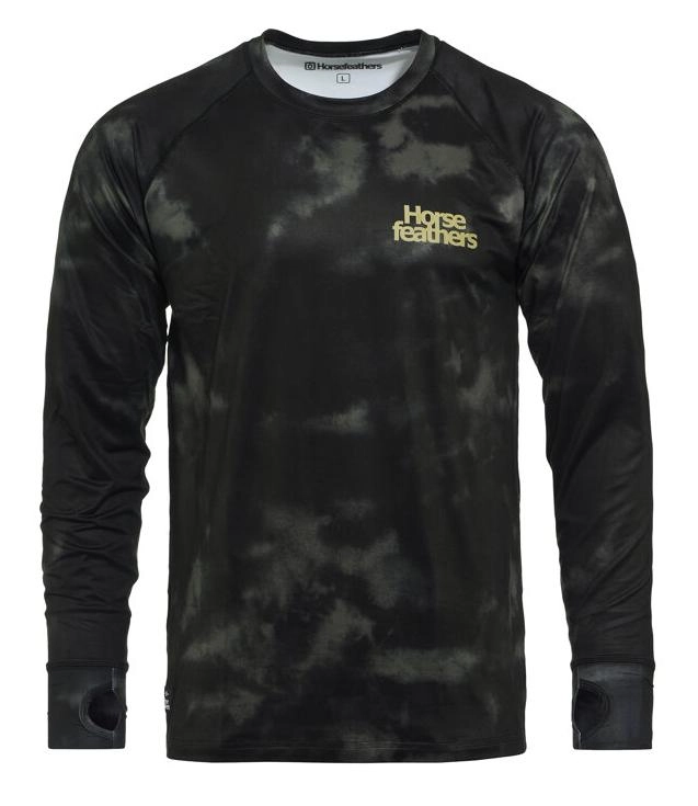 Термокофта Horsefeathers Riley Tech Tee Olive Tie Dye