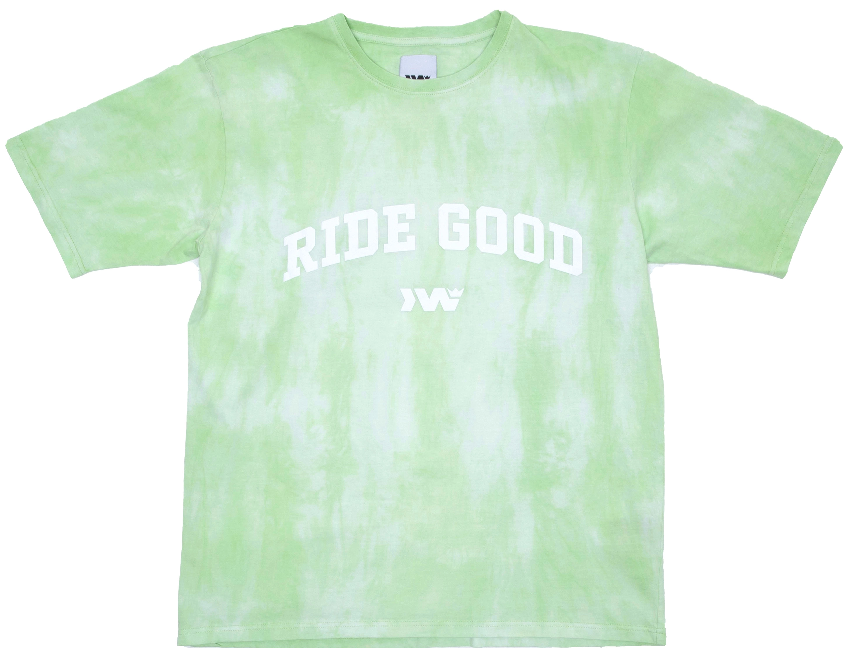 Футболка KINGWINCH Ride Good Tie-Dye Green